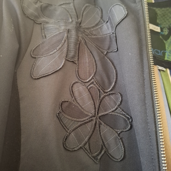 White Label Coat. Black. UK14/US 10 - Picture 3 of 6